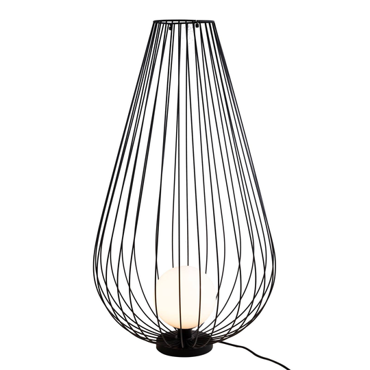 Golvlampa Vega med IP44, höjd 103 cm