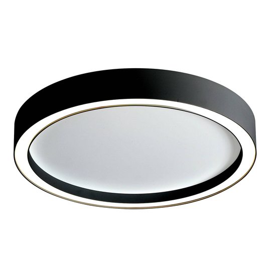 Bopp Aura LED-taklampa Ø 40 cm vit/svart