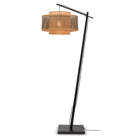 GOOD & MOJO Bhutan golvlampa svart 176 cm Ø50 cm