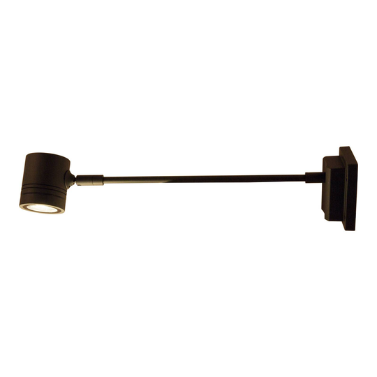 Utomhusvägglampa Borneo 1 lampa 50 cm
