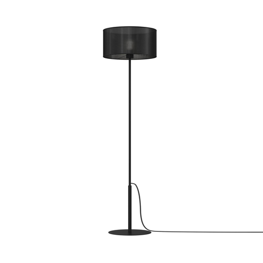 Golvlampa Jovin, höjd 150cm, svart