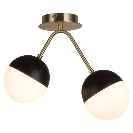 Taklampa Orbit, 2 lampor