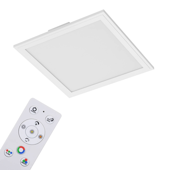 LED-panel Colour 29,5 cm x 29,5 cm, fjärrkontroll