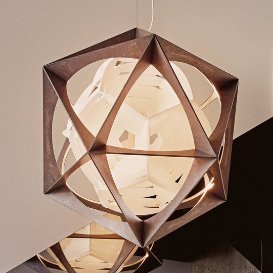 Louis Poulsen LED-pendellampa OE Quasi, 2 700 K
