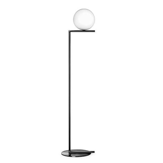 Flos IC F1 Golvlampa Matt Svart