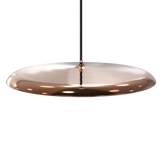 Artist 40 - platt LED-taklampa, koppar