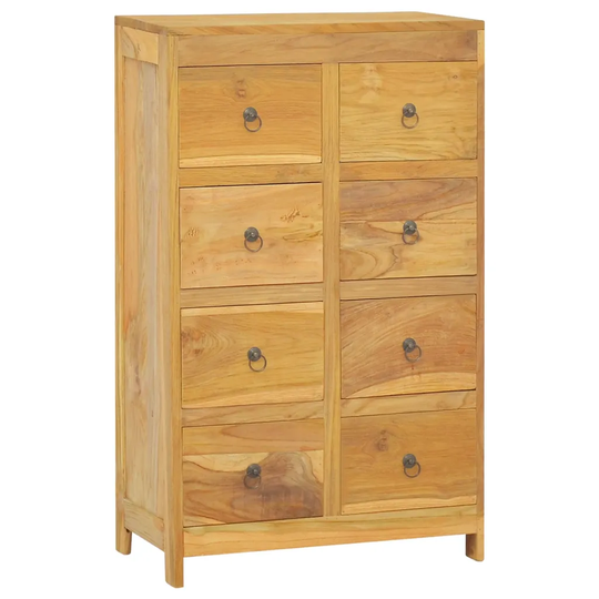 Byrå 55x30x90 cm massiv teak