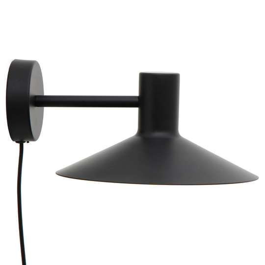 FRANDSEN Minneapolis vägglampa svart matt