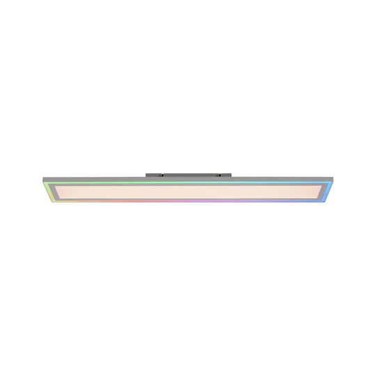 LED-taklampa Edging, CCT + RGB, 100x18 cm