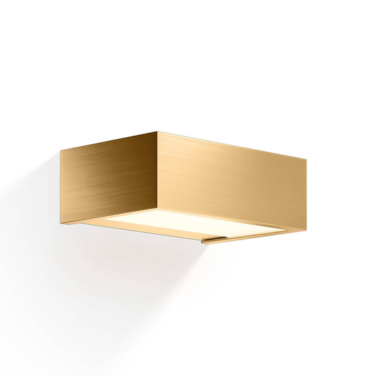 Decor Walther Box LED-vägglampa guld 2 700 K 15 cm