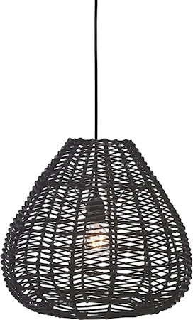 Adelle Taklampa 43 cm Svart
