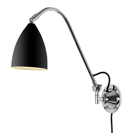 Astro Joel Grande Vägglampa Svart & Krom