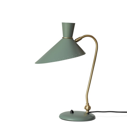 Warm Nordic Bloom Bordslampa Dusty Grön