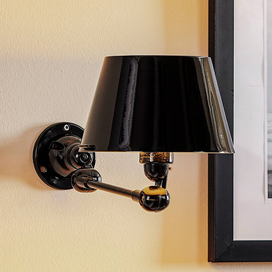 Jieldé Aicler AID701 vägglampa ledad arm, svart