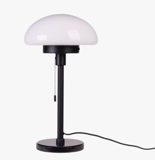 Bellamy svart bordslampa svart