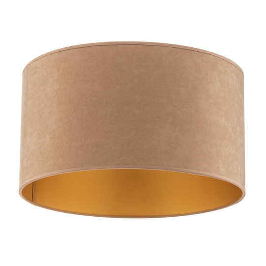 Taklampa Golden Roller Ø 40 cm beige/guld