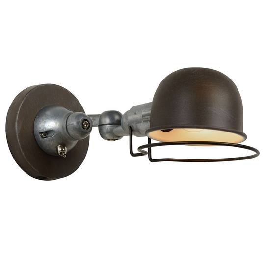 Industriellt utformad vägglampa Honore