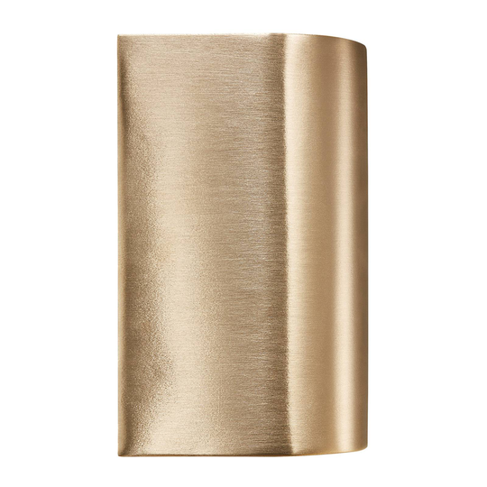 Utomhusvägglampa Canto Maxi 2, mässing