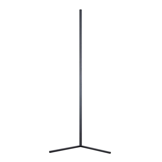 Lindby Jemma LED-golvlampa, minimalistisk RGB