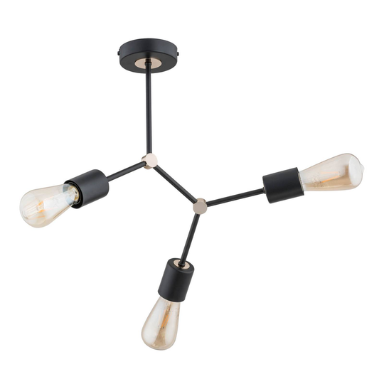 Taklampa Glotter, 3 lampor