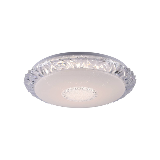 LED-taklampa Lucca, RGB/CCT, Ø 51cm