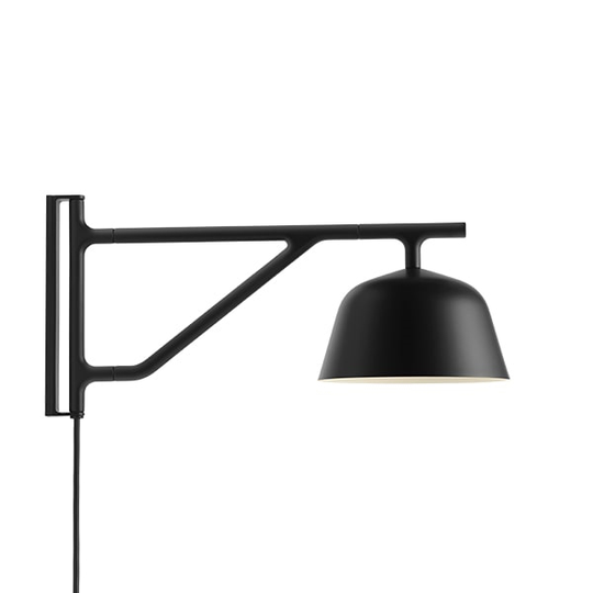 Muuto Ambit Vägglampa Svart