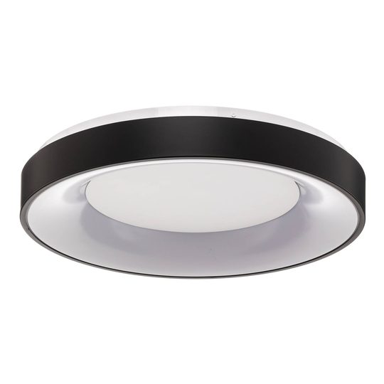LED-taklampa Rondo CCT fjärrkontroll, svart