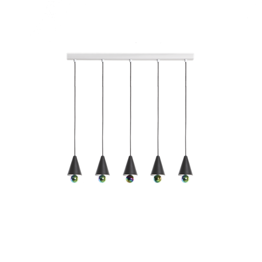 Petite Friture CHERRY LED Taklampa Linjär 5 St. Extra Liten Svart