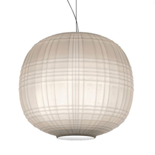 Foscarini Tartan Taklampa Vit