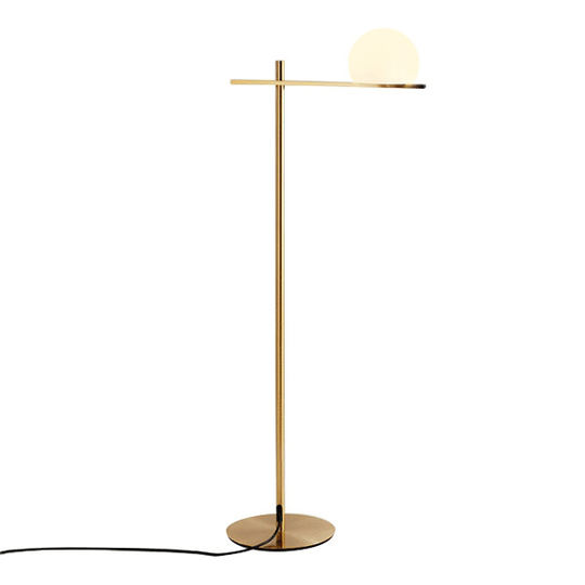 Estiluz Circ Golvlampa Guld