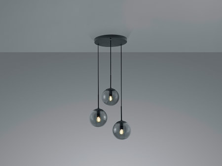Balini Taklampa 3L E14 Antracit