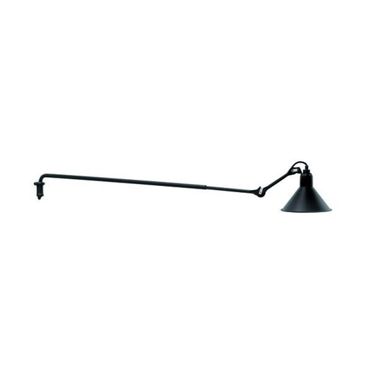Lampe Gras N213 Vägglampa Matt Svart