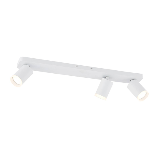 Arcchio Efilius takspotlight, vit, 3 lampor