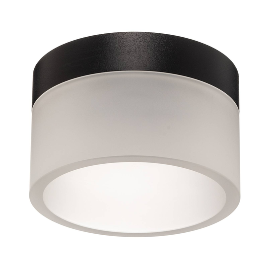 Helestra Liv LED-taklampa, satinerad, Ø 15 cm