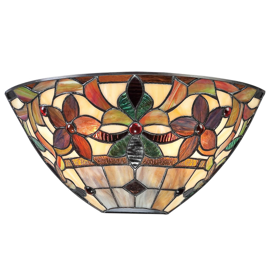 Vägglampa Kami i Tiffany-stil