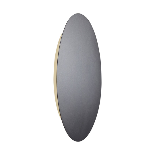 Escale Blade LED-vägglampa, antracit, Ø 95 cm