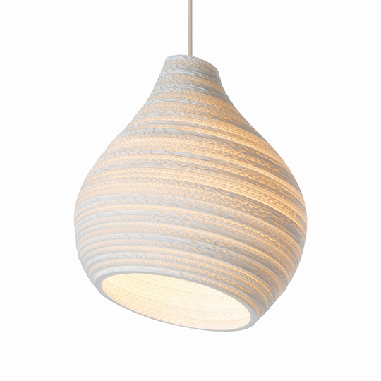 Graypants Scraplight Hive 12 Taklampa Medium Vit