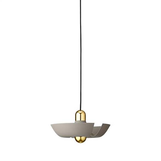 AYTM CYCNUS Taklampa Liten Taupe/Guld
