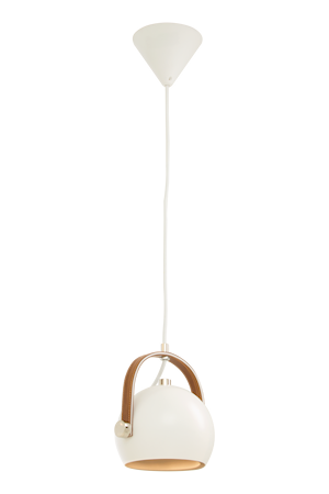 Bow Taklampa Singel Vit IP20