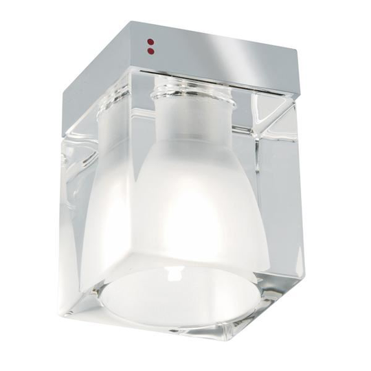 Fabbian Ice Cube Downlight Taklampa