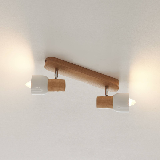 LED-taklampa Svantje, 2 lampor