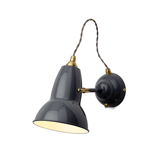 Anglepoise Original 1227™ Mässing Vägglampa Elephant Grey