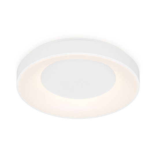 LED-taklampa Rondo CCT fjärrkontroll, vit