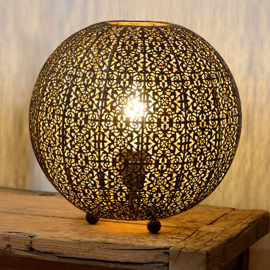 Bordslampa Tahar i orientalisk design, 34 cm