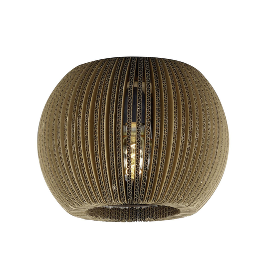 Taklampa Layer av kartong, 1 lampa, rund