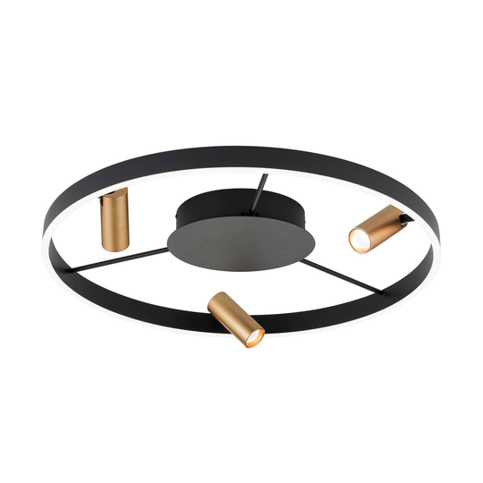 LED-taklampa Berlin med 3 spottar