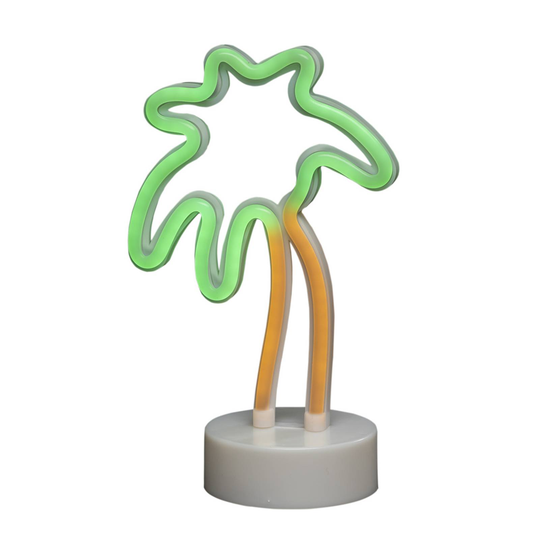 LED-dekorationslampa Palm, batteridriven