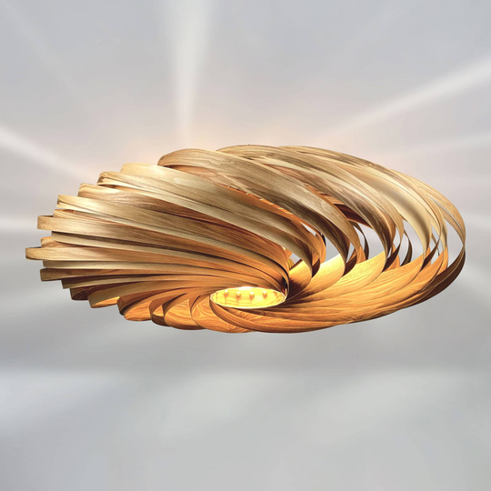Gofurnit Veneria taklampa, ask, Ø 70 cm