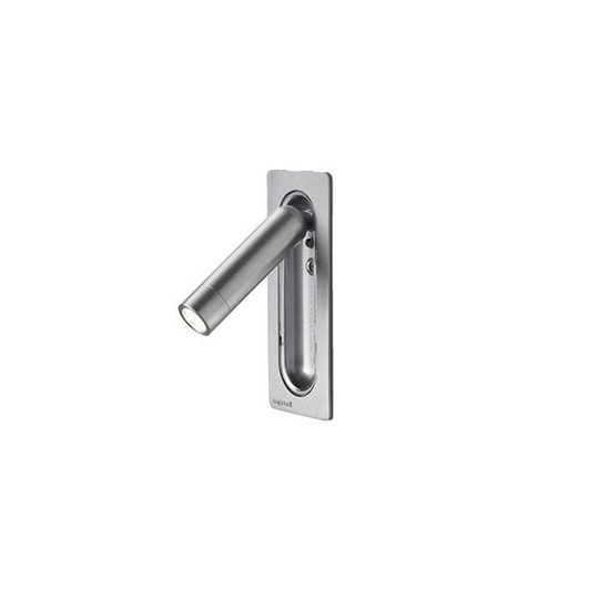 Marset Ledtube Vägglampa Infälld Aluminium