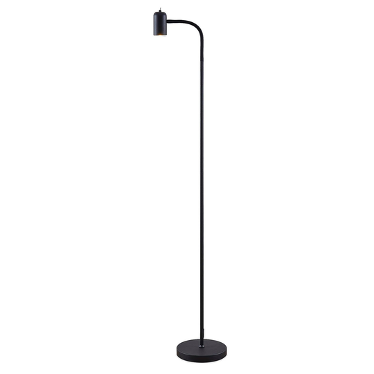 Lindby Ovirama golvlampa av järn, svart